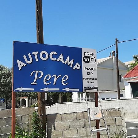 Camp Pere Hotel Pag Town Bagian luar foto