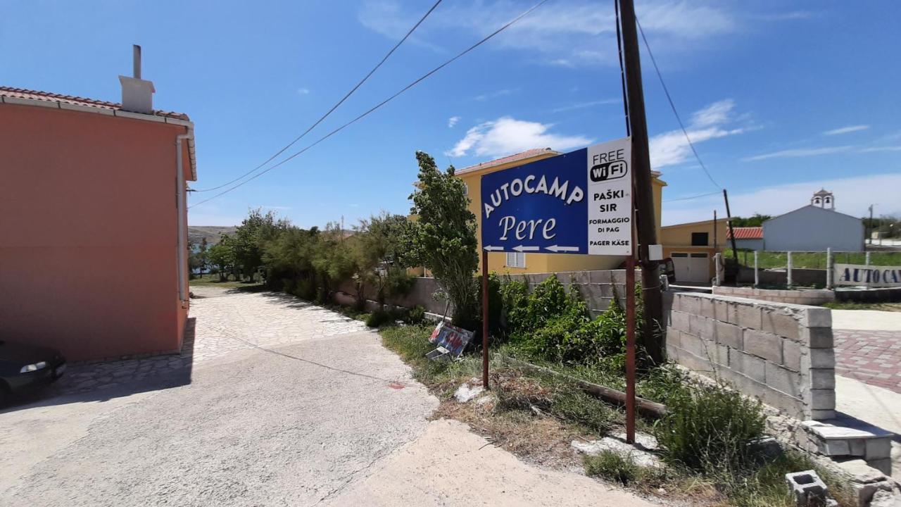 Camp Pere Hotel Pag Town Bagian luar foto