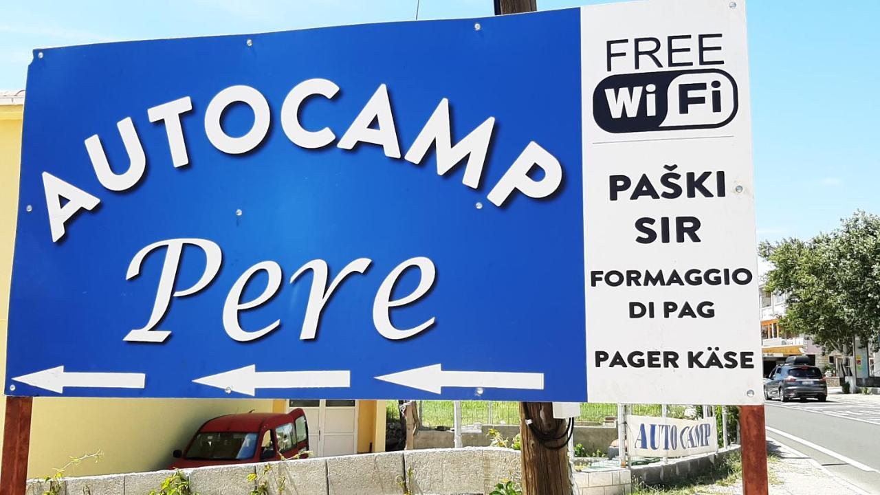 Camp Pere Hotel Pag Town Bagian luar foto